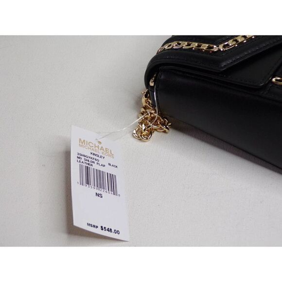 Michael Kors black kinsley crossbody NWT - Picture 8 of 9